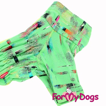 Mys Overall "Green Splash" Hane "For My Dogs"