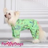 Mys Overall "Green Splash" Hane "For My Dogs"