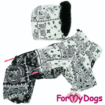 Varm Vinteroverall "Patchwork" Tik "For My Dogs"