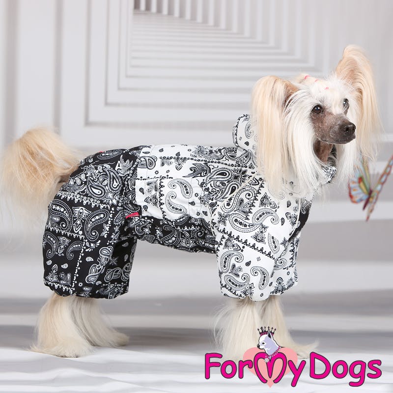 Varm Vinteroverall "Patchwork" Tik "For My Dogs"