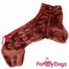 Fleeceoverall "Maroon" Hane "For My Dogs" PREORDER