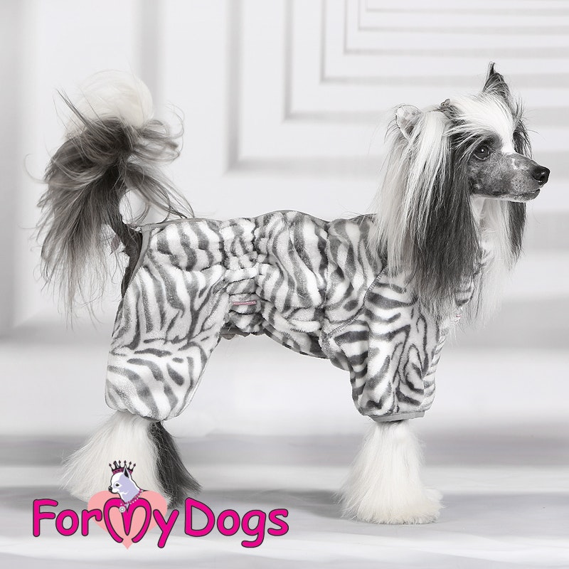Plyshoverall "Zebra" Hane "For My Dogs" PREORDER