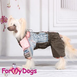 Regnoverall "Patchwork" Tik "For My Dogs" PREORDER