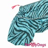 Regnoverall "Blue Striped" Hane "For My Dogs" PREORDER