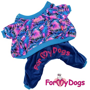 Varm Mysdress Pyjamas overall "Mirach" Unisex "For My Dogs"