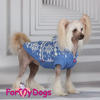 Varmfodrad Stickad tröja/täcke "Markab" Unisex "For My Dogs" PREORDER