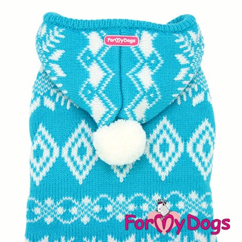 Varmfodrad Stickad tröja/täcke "Enif" Unisex "For My Dogs" PREORDER