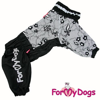 Regnoverall "Black Lace" Tik "For My Dogs" PREORDER