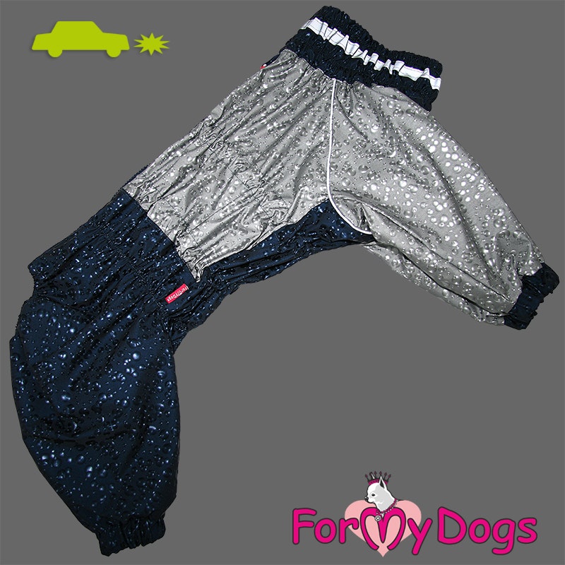 Regnoverall "Raindrops" Hane "For My Dogs" PREORDER