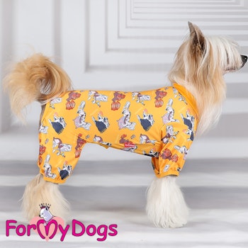 Mysoverall Klassisk Modell Pyjamas  "CCD Mania" UNISEX "For My Dogs" PREORDER