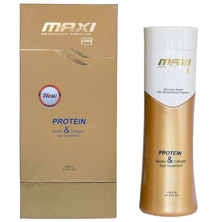 Maxi Brazilian Gold Protein & Keratin Hair Treatment 250ml