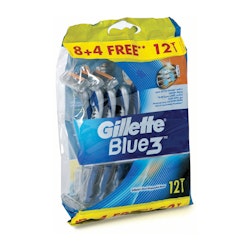 Gillette Blue3 Smooth 8+4 pack