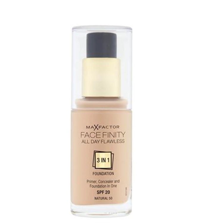 Max Factor Facefinity 3in1 Flexi Foundation 50 Natural