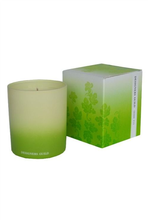 Designers Guild Green Fig Candles x3