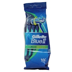 Gillette Blue II Plus Slalom Disposable 10-pack