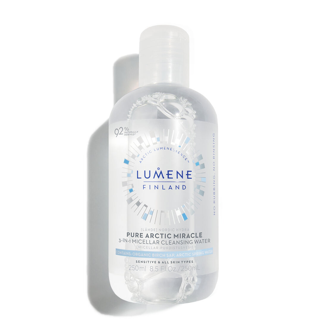 Lumene Lähde Pure Arctic Miracle 3-In-1 Micellar Cleansing Water 250ml