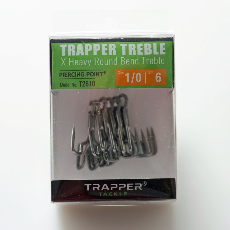 Trapper Hooks X Heavy Round Bend Treble 