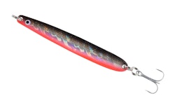 Colonel Z Seatrout II Green-Yellow With Spots med Mustad krok UV-Active 