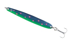 Colonel Z Seatrout II Blue With Pink spots med Mustad krok UV-Active