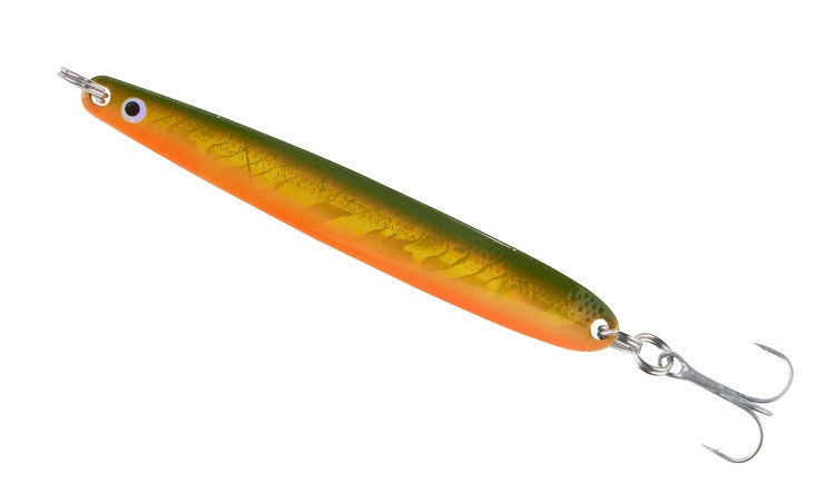 Colonel Z Seatrout II Gold-Orange med Mustad krok UV-Active