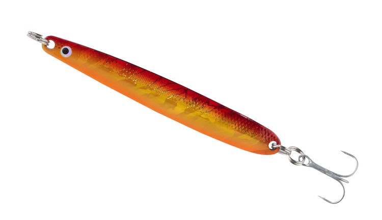 Colonel Z Seatrout II Orange-Red med Mustad krok UV-Active