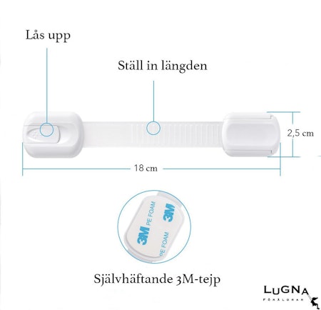 Multilås til børnesikring
