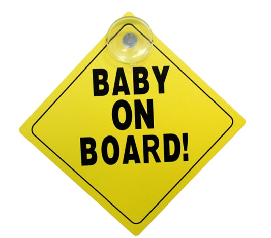 Baby On Board Skilt til bilen