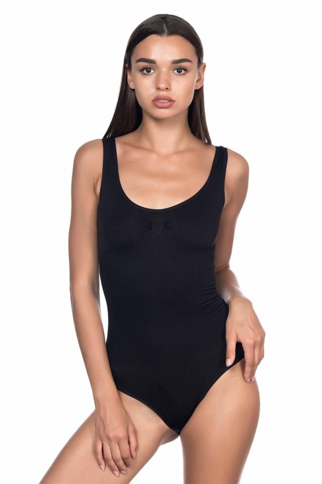 Shapewear-Bodysuit - Svart