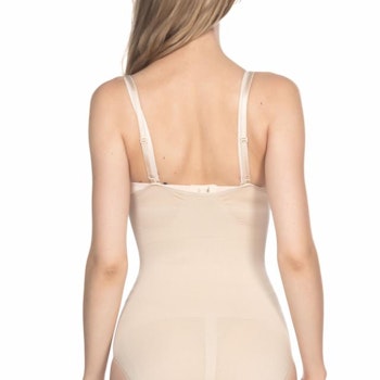 Shapewear-Öppen Body korsett-Neutral beige