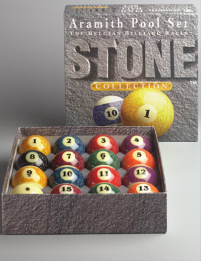 Aramith STONE Billiard balls 57.2