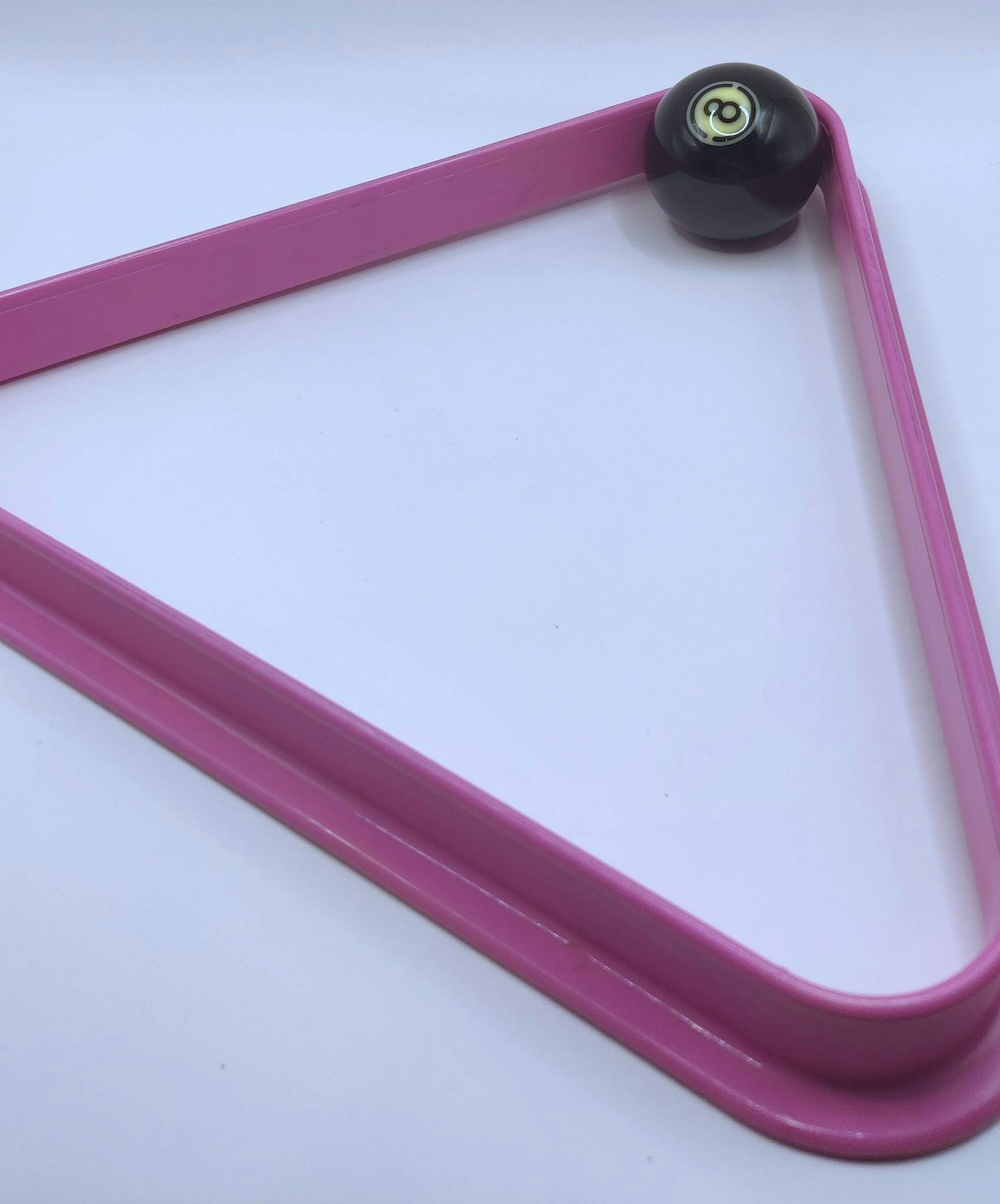 Billiards Triangle Plastic PINK