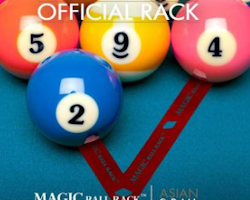 Magic Ball Rack  9 og 10 ball Limited edition red! - 2 pk