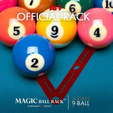 Magic Ball Rack  9 og 10 ball Limited edition red! - 2 pk