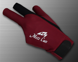 Mezz Glove Burgundy/Red