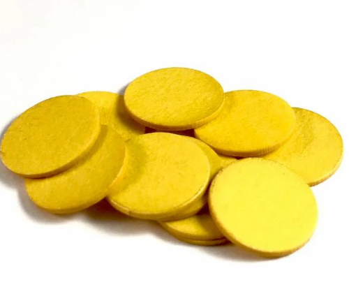 Fiber Plate for tip, Yellow