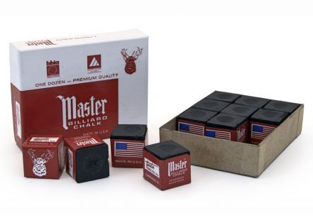 Master Chalk 12 Pack Dark Grey (Coal)