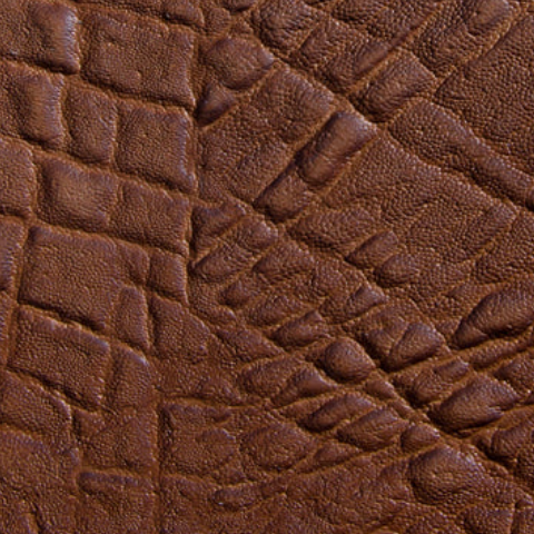TIGER SKIN Elephant pattern BROWN