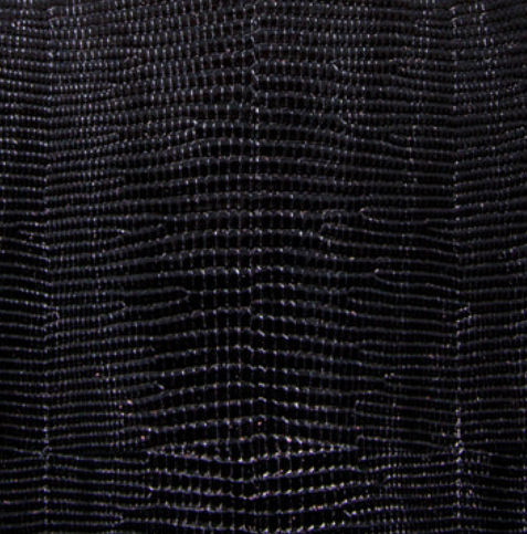 TIGER SKIN "Lizard small" pattern BLACK