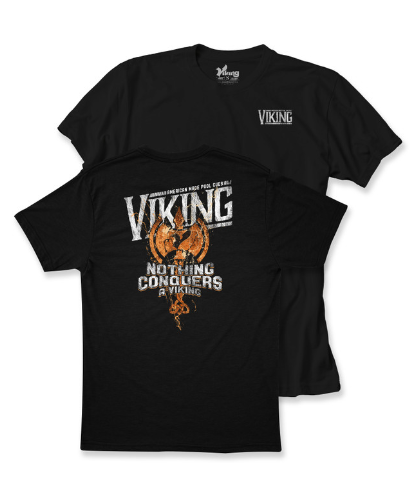 VIKING Nothing conquers a Viking T-skjorte