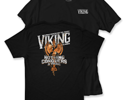 VIKING Nothing conquers a Viking T-skjorte