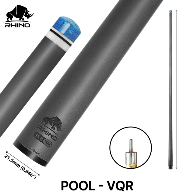 Rhino Carbon Fiber forstykke 12,2 mm, 29" Joint: VQR