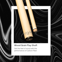 Wood Grain Whyte Carbon shaft 12.25 mm