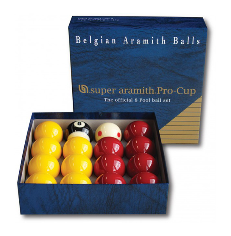 Pool balls SA Pro Cup 8pool 50,8mm