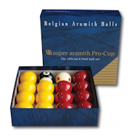 Pool balls SA Pro Cup 8pool 50,8mm