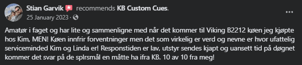 KB Custom Cues