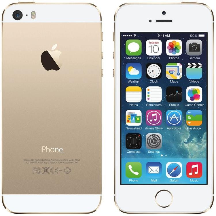 Apple iPhone 5S 32GB Guld - BEGAGNAD - GOTT SKICK - OLÅST