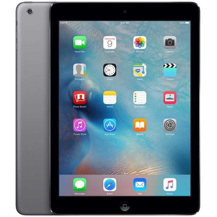 Apple iPad Air 16GB Wi-Fi Space Gray - BEGAGNAD - ANVÄNT SKICK