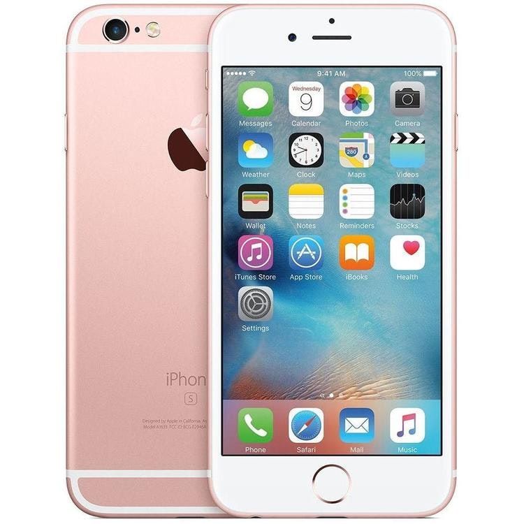 Apple iPhone 6S 64GB Rosa Guld - BEGAGNAD - GOTT SKICK - OLÅST