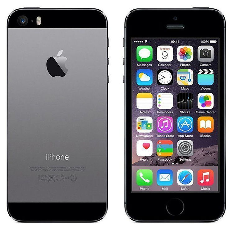 iPhone 5S 16GB Space Gray - BEG - GOTT SKICK - OLÅST