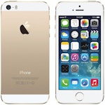 Apple iPhone 5S 16GB Guld - BEGAGNAD - GOTT SKICK - OLÅST